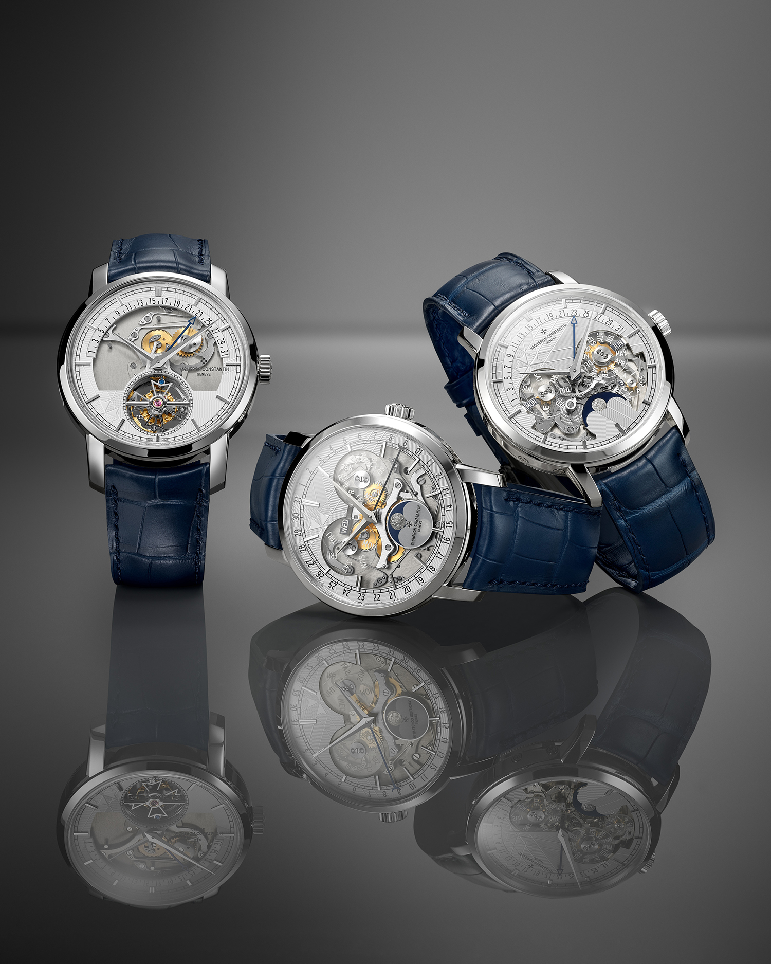 江詩丹頓歡慶270週年全新推出三款Traditionnelle系列限量版腕錶。