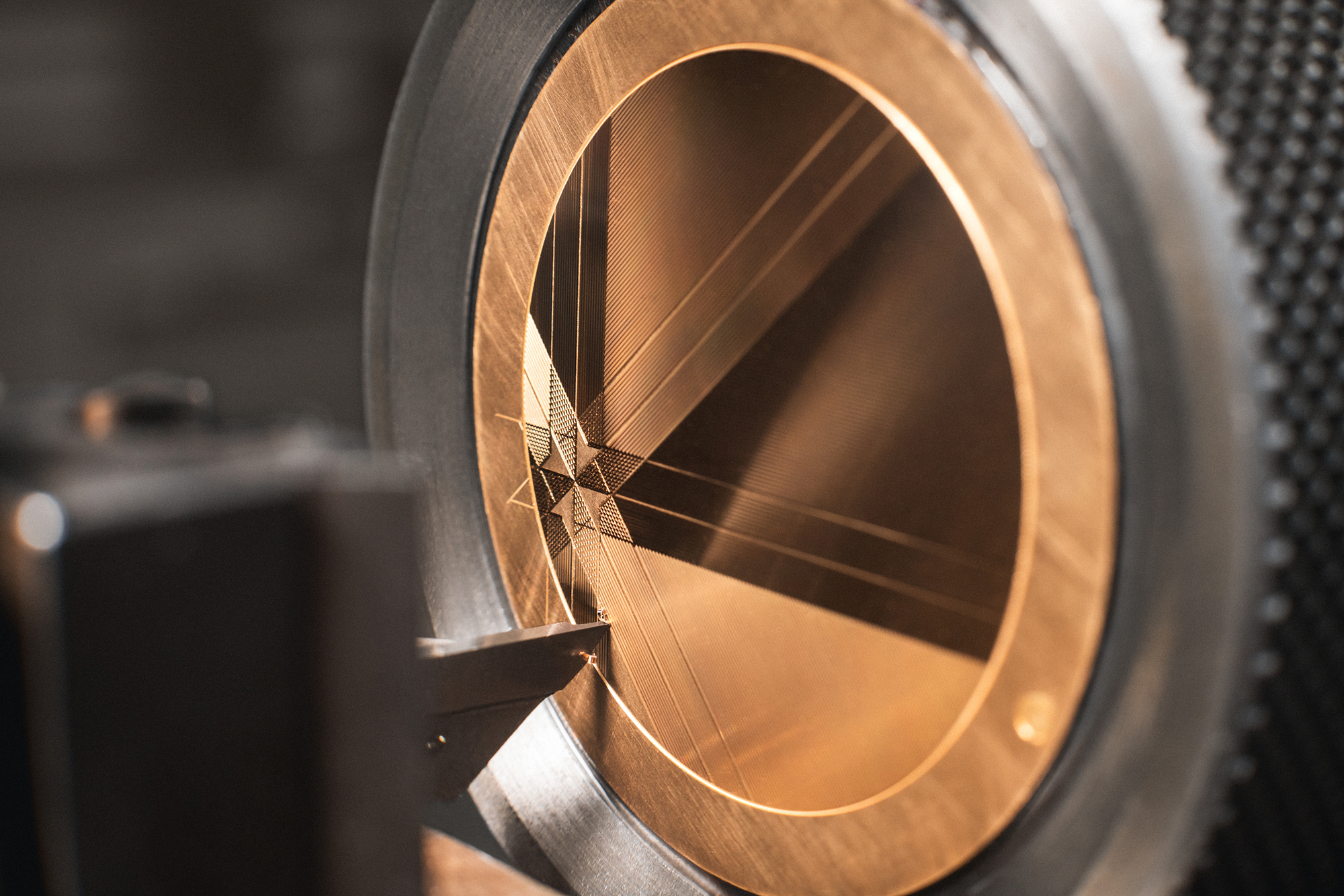 江詩丹頓270週年系列，錶盤獨有的馬爾他十字圖案。